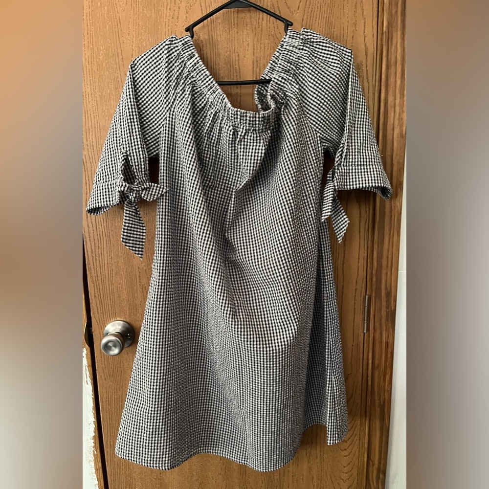 Off the shoulder dress